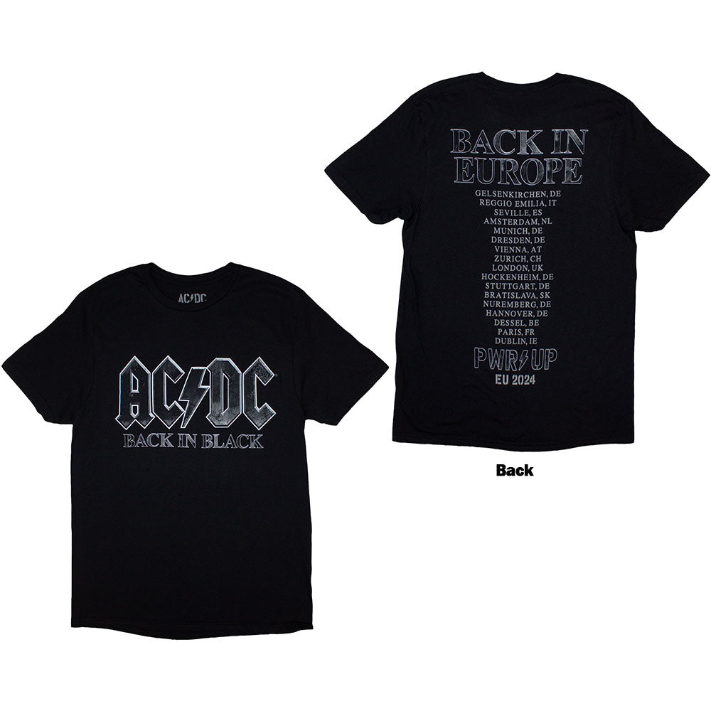 Back In Black PWR-UP EU Tour '24 | Men's | -vinylfy