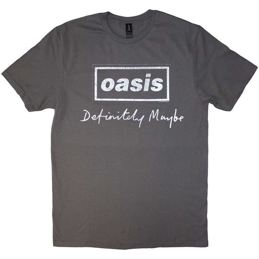 Definitely Maybe Distressed Text Logo | Men's | -vinylfy